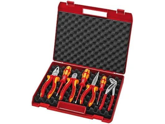 Knipex 00 21 15 Verktøysett VDE I koffert - 7 deler