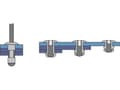 Miniatyrbilde 2 av 3: Bralo 1080006415 Blindnitter (Ø x L) 6.4 mm x 15 mm Stål Aluminium 200 stk
