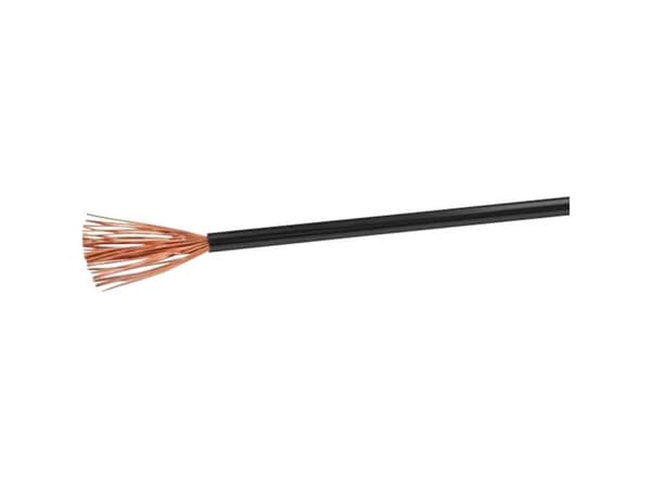 VOKA Kabelwerk H05VK1SW Slangekabel H05V-K 1 x 1 mm² Sort 100 m