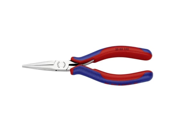 Knipex 35 62 145, Nåltänger, Stål, Plast, Blå, Röd, 145 mm, 103 g