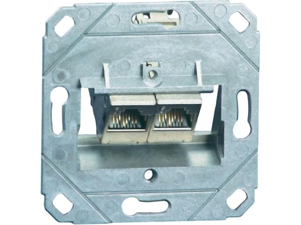 BTR NETCOM 130B12D21200-E, RJ-45, 6a, Rostfritt stål