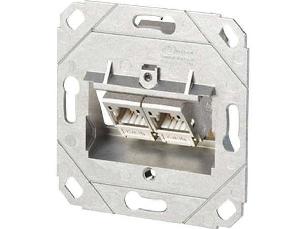 BTR NETCOM 130B12D21200-E, RJ-45, 6a, Rostfritt stål