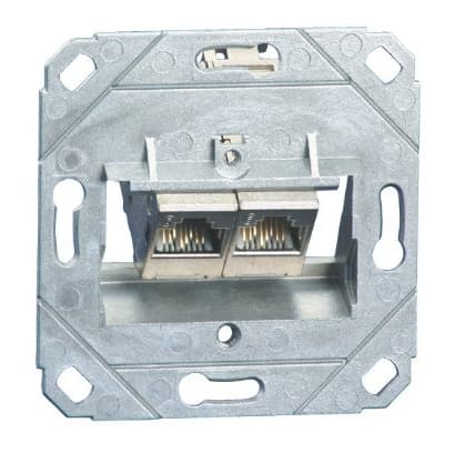 BTR NETCOM 130B12D21200-E, RJ-45, 6a, Ruostumaton teräs