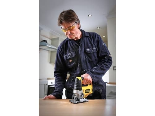 Stanley FME340K, Övre handtag, Svart, Gul, Stål, Trä, Överbelastning, 3000 spm, 8,5 cm