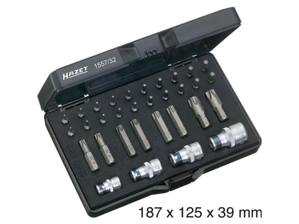 Hazet tool set TORX 1557/32 32 pcs