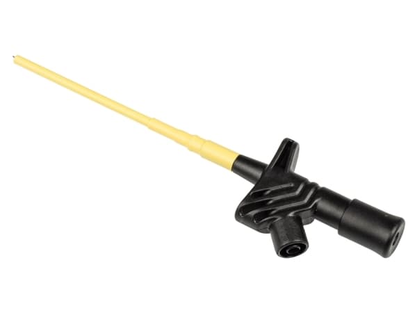 SKS Hirschmann KLEPS 2600 Turvallisuuskrokotiilijalkaliitin 4 mm CAT II Musta