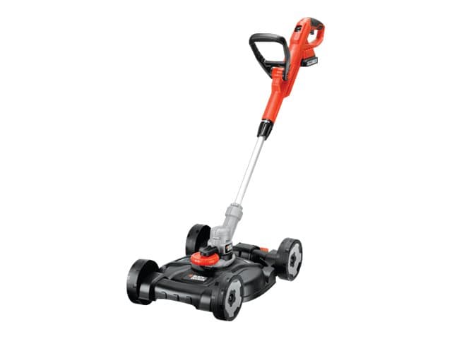 Black & Decker Strimmer STC1820CM-QW - Græstrimmer - ledningfri - 18 V - 7400 opm - 28 cm - inkl. 1x2Ah Batteri