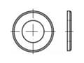 Miniatyrbild 4 av 4: Mellemlægsskive 43 mm 78 mm Stål Galvaniseret 25 stk TOOLCRAFT 105436