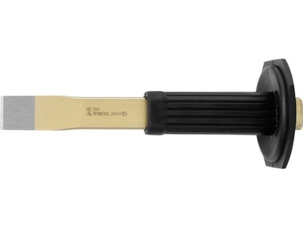RENNSTEIG 381 240 1, Spademeisel, Flat meisel, Plast, Gummi, Sort, Grå, Rød, 240 mm, 28 mm