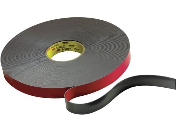 3M Double Sided Tape VHB™ 5958FR Musta (L x S) 33 m x 12,5 mm Sisältö: 1 rulla (70-0064-1662-5)