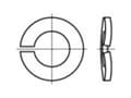 Pikkukuva 3 / 4: TOOLCRAFT 105796 Jousialuslevyt Sisähalkaisija: 14,2 mm DIN 128 Jousiteräs 100 kpl