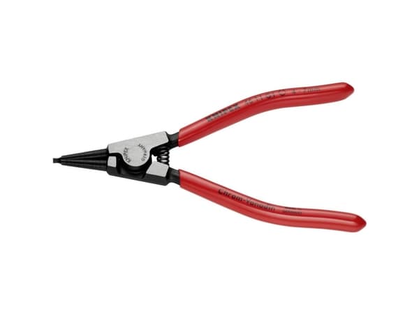 Knipex 46 11 G1, Låseringtang, Kromvanadiumstål, Plast, Rød, 140 mm, 85 g