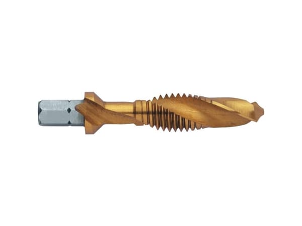 Exact 5921 Kombiskruvborrmaskin metrisk M3 0,5 mm Högerskärande DIN 3126 HSS 1 st
