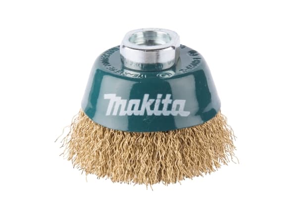 Makita D-39746, Kuppiharja, 6 cm, 12500 rpm, messinki, 1 kpl