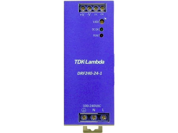TDK-Lambda DRF-240-24-1 Strømforsyning til DIN-skinne (DIN-kisko) 24 V/DC 240 W 1 x