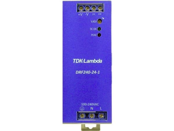 TDK-Lambda DRF-240-24-1 Strømforsyning til DIN-skinne (DIN-kisko) 24 V/DC 240 W 1 x