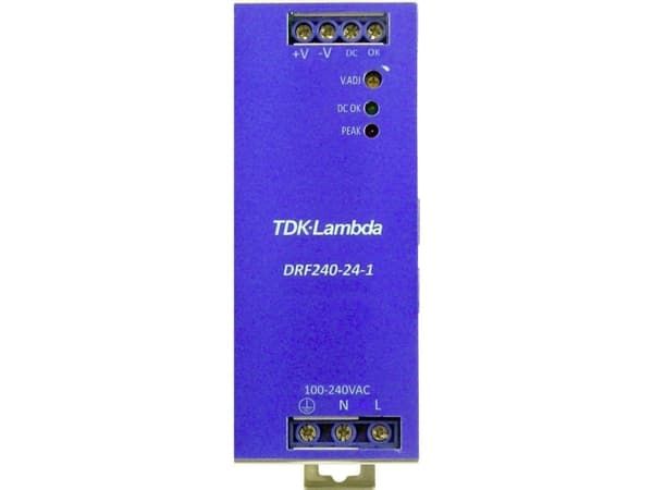 TDK-Lambda DRF-240-24-1 Strømforsyning til DIN-skinne (DIN-kisko) 24 V/DC 240 W 1 x