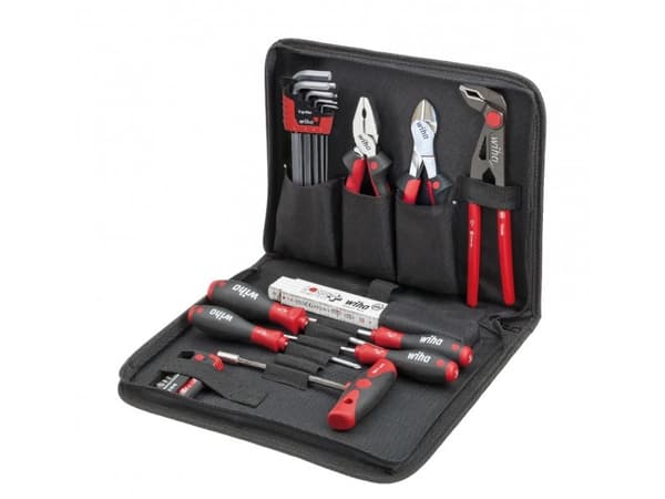 Wiha 36390, Sort, Rød, 330 mm, 270 mm, 60 mm, 2,57 kg, 31 verktøy