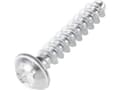 Miniatyrbild 2 av 3: Plasticskrue 2.2 mm 6 mm T-profil Stål verzinkt 100 stk TOOLCRAFT 88202