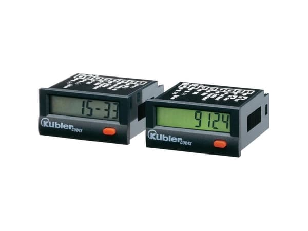 Kübler pulsräknare Codix 130HB DC, installationsmått 45 x 22 mm, N/A
