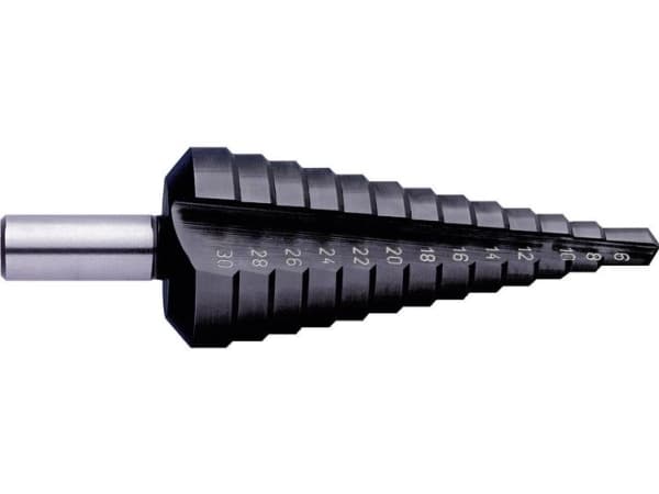 Exact 50067 HSS Trinbor 4 - 20 mm TiAIN Samlet længde 67 mm 3-fladeskaft 1 stk
