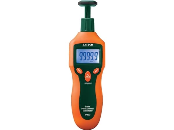 Extech RPM33 kierroslukumittari Mekaaninen , optinen 2 - 19999 rpm 2 - 99999 rpm
