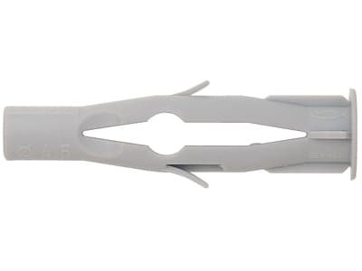 Fischer FU 8 x 40, Wall plug, Tegel, Betong, Foam concrete, Nylon, Grå, 8 mm, 4 cm