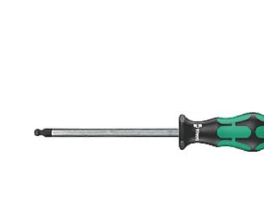 Wera 352 sekskantskrutrekker med kulehode, 22 mm, 17 cm, 22 mm, svart, grønn