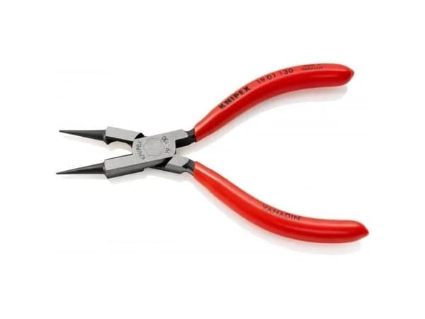 Knipex 19 01 130, Låsringstång, 2 mm, Stötsäker, Dielektrisk, Kromvanadinstål, Plast, Röd