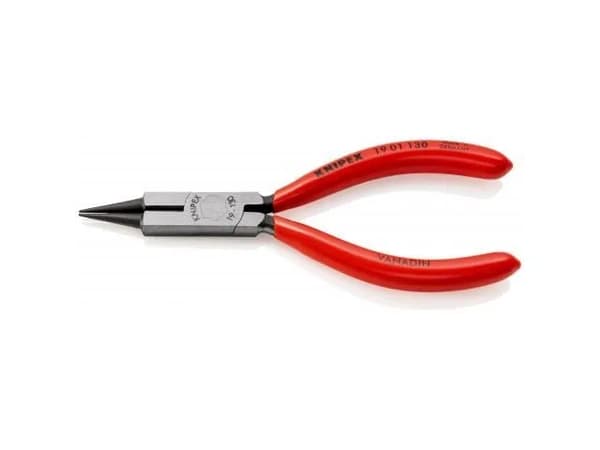 Knipex 19 01 130, Låsringstång, 2 mm, Stötsäker, Dielektrisk, Kromvanadinstål, Plast, Röd