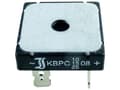 Miniatyrbild 3 av 4: Diotec KBPC10/15/2502FP Broensretter KBPC 200 V 25 A Enkeltfaset