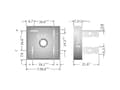Miniatyrbild 4 av 4: Diotec KBPC10/15/2502FP Broensretter KBPC 200 V 25 A Enkeltfaset