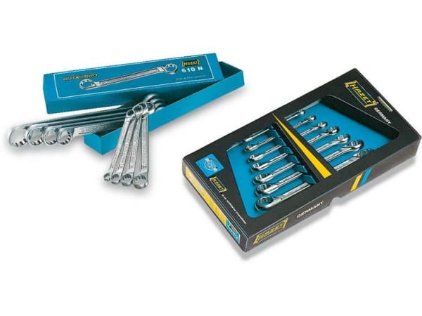 HAZET 610N/8, Silver, 6,7,21,22 mm, Silver, 444 g, 8 styck, Tyskland