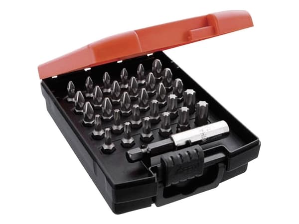 Wiha 36310, 31 kpl, Tähtiruuvinväännin, Torx, PZ 1,PZ 2,PZ 3, T10,T15,T20,T25,T30,T40, 274 g, 25,4 / 4 mm (1/4")