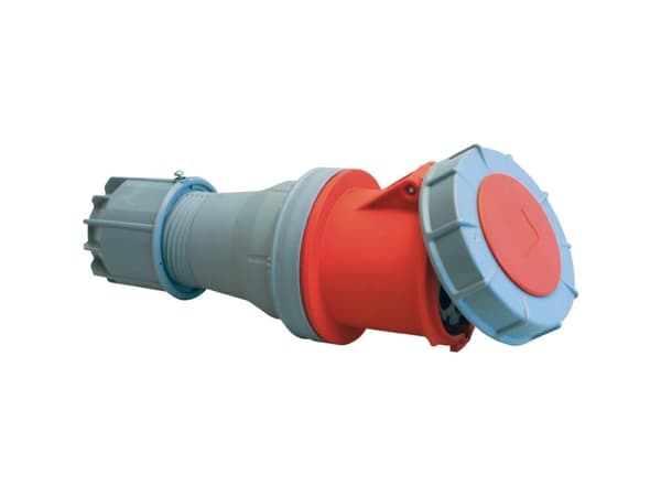 Liikkuva pistorasia 63A 5P 400V punainen IP67 POWER TWIST 235-6