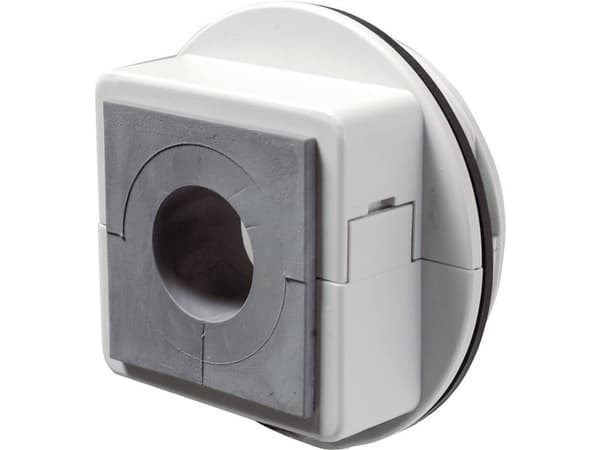 Icotek KVT 63/1 Kabelgennemføring kan deles Grå 1 stk