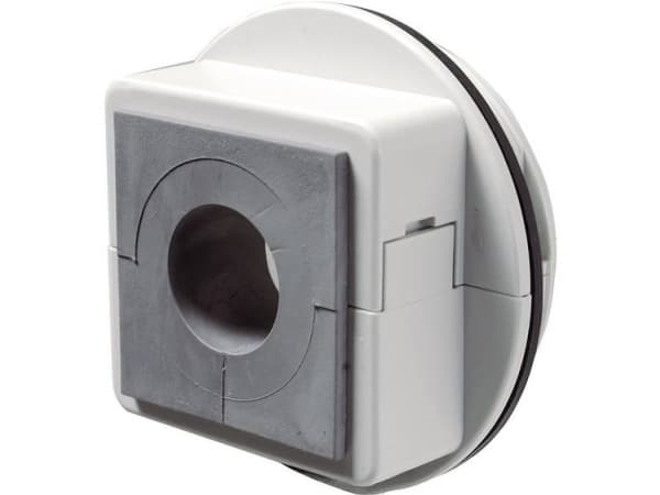 Icotek KVT 63/1 Kabelgennemføring kan deles Grå 1 stk
