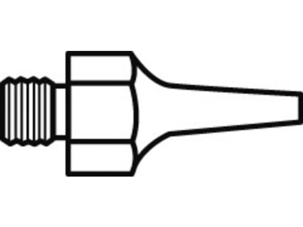 Weller DS 116 Lodde-sugedyse Spidsstørrelse 1.2 mm Spids-længde 24.5 mm Indhold 1 stk