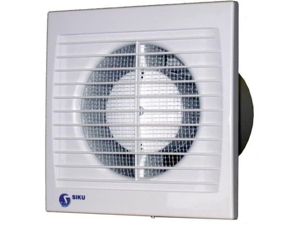 SIKU Silenta Væg- og loftsventilator 95 m³/h 10 cm