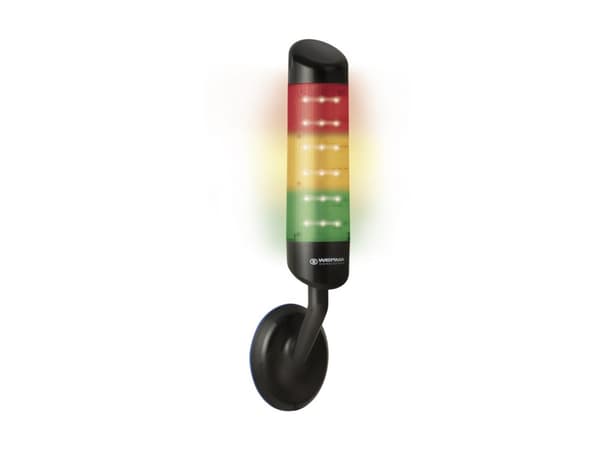 Werma CleanSIGN, Vihreä, Punainen, Keltainen, 50000 h, Polykarbonaatti (PC), -30 - 50 °C, IP67, IP69K, 24 V