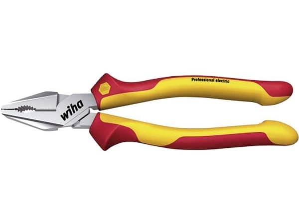Wiha Z 02 0 06 / Z 02 0 09, Diagonal tang, Sjokkresistent, Stål, Rød, Gult, 225 mm, 22,9 cm (9")