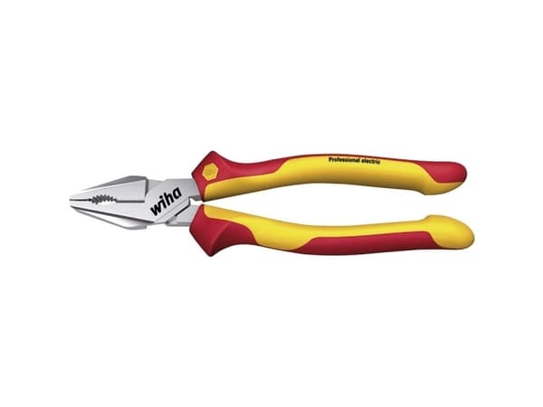 Wiha Z 02 0 06 / Z 02 0 09, Diagonal tang, Sjokkresistent, Stål, Rød, Gult, 225 mm, 22,9 cm (9")