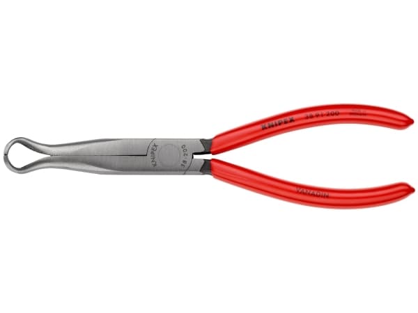 Knipex 38 91 200, 2,5 mm, 7,3 cm, Terästä, Muovi, Punainen, 200 mm
