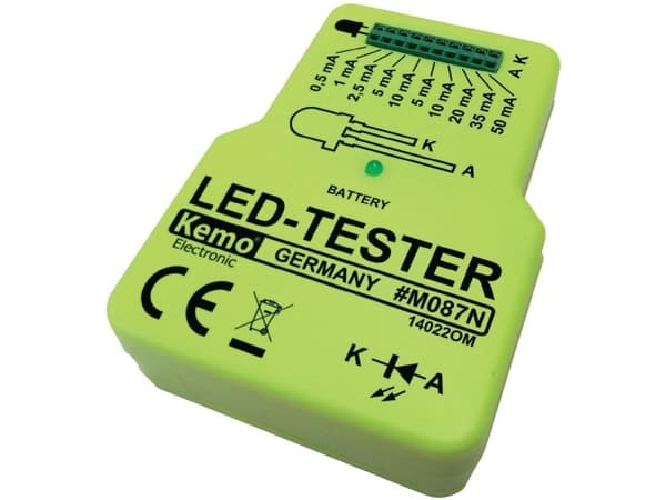 Kemo M087N LED-testeri Rakennusmoduuli 9 V/DC