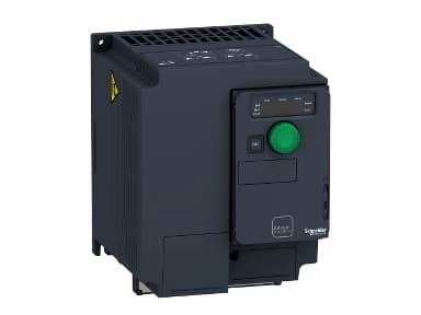 Schneider Electric ATV320U40N4C, Musta, 500 V, 60 Hz, 140 mm, 158 mm, 184 mm