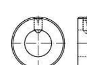 TOOLCRAFT 112384 Akselflanger Udvendig diameter: 16 mm M4 DIN 705 Stål 25 stk
