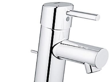 GROHE Concetto håndvaskarmatur med løftestang og 1 1/4" bundventil samt 3/8" fleksible tilslutningsslanger