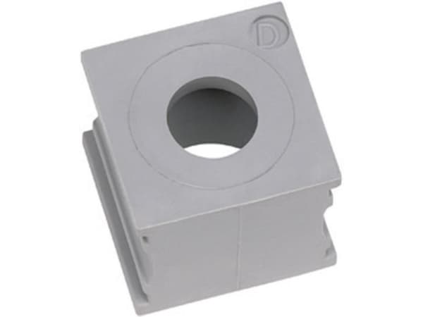 Icotek KTMB-B Kabelgennemføring Klemme-diameter (max.) 7.5 mm Elastomer Grå 1 stk