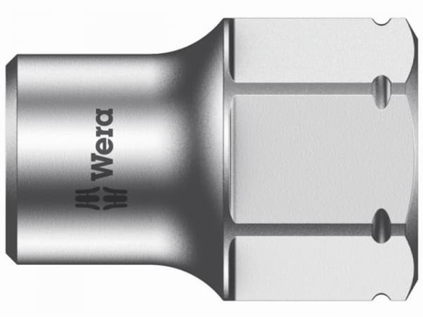 Wera 05003685001, 1 stykker, Sekskantet, 25,4 / 4 mm (1 / 4"), 13 mm, Kromvanadiumstål, 18 mm