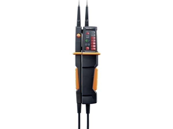 testo 750-1 To-polet spændingstester CAT IV 600 V, CAT III 1000 V LED, LCD